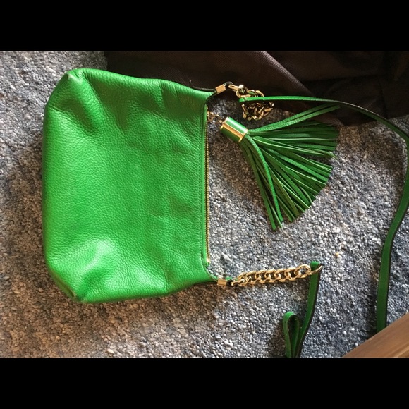 Michael kors green leather purse - Picture 6 of 6